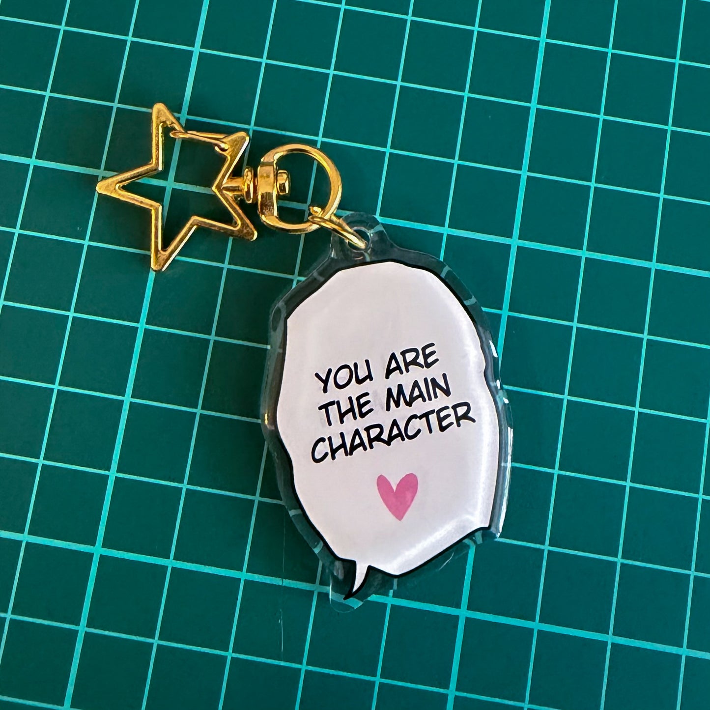Main Character keychain
