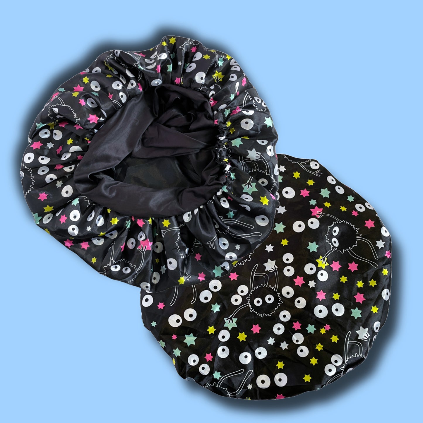 Soot Sprite Satin Bonnet w/tie