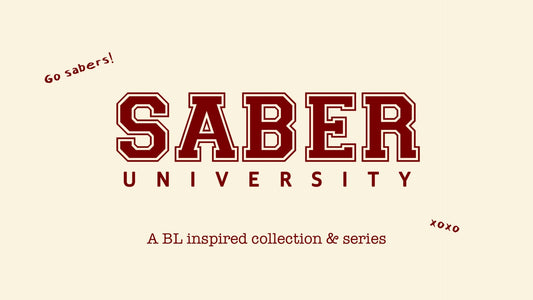 Saber University | BL inspired merch