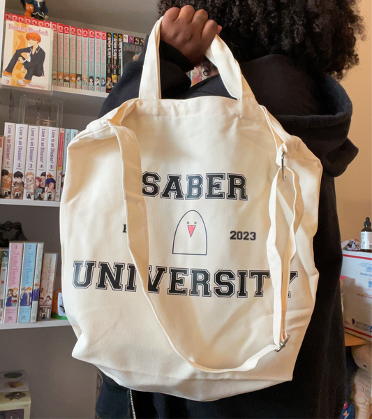 Saber University Tote Bag