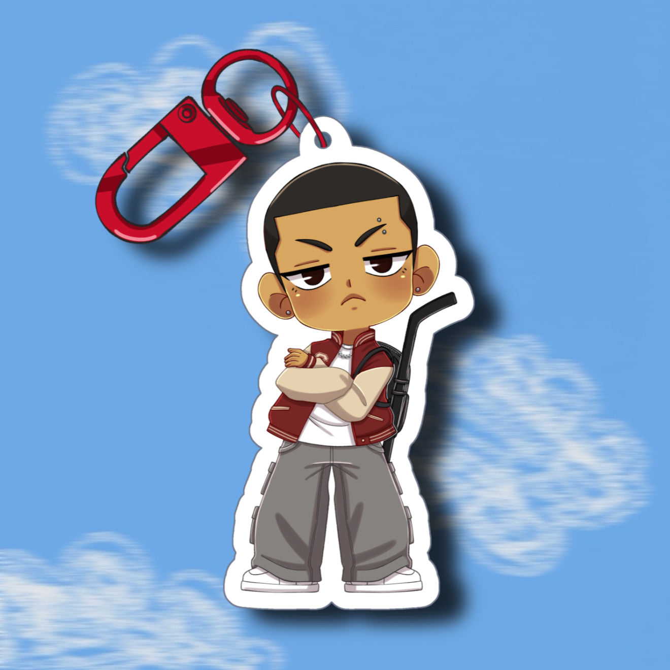 Sebastian | Saber Boys keychain