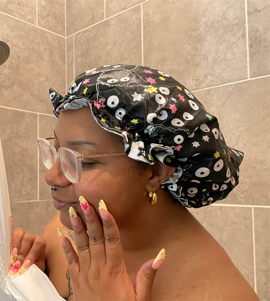 Soots and Stars Bonnet (no tie)