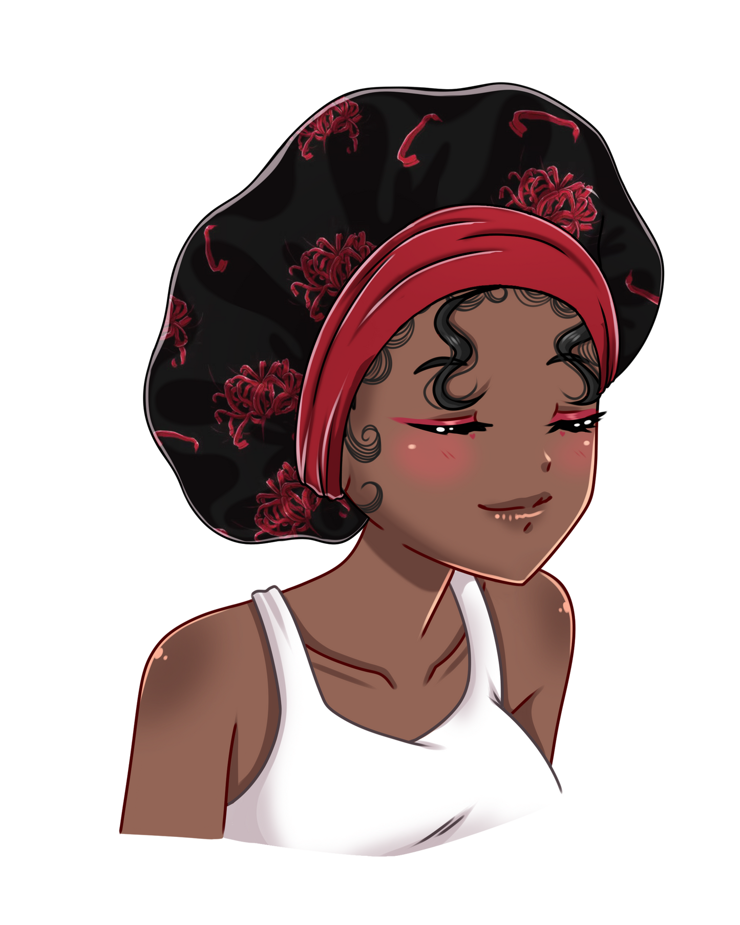 Spider Lily Bonnet (Velour)