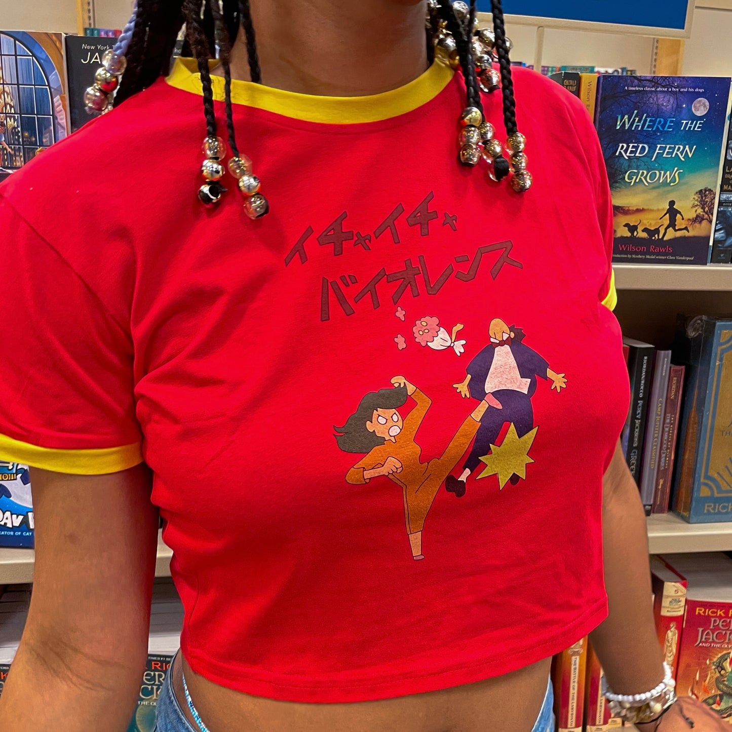 Violence Cropped Tee