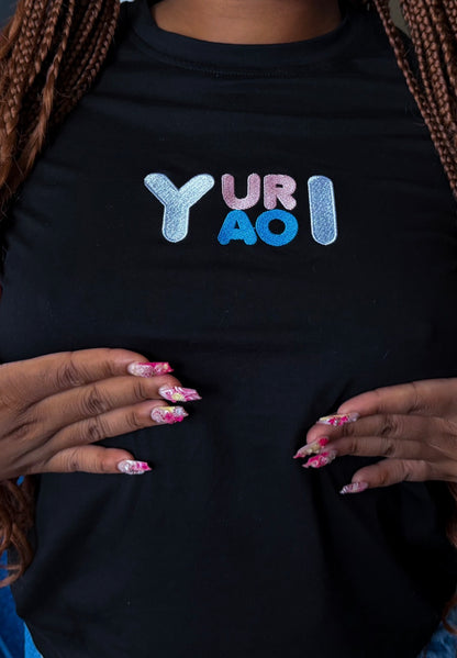 PRE ORDER| Yuri/ Yaoi Tee (embroidered)