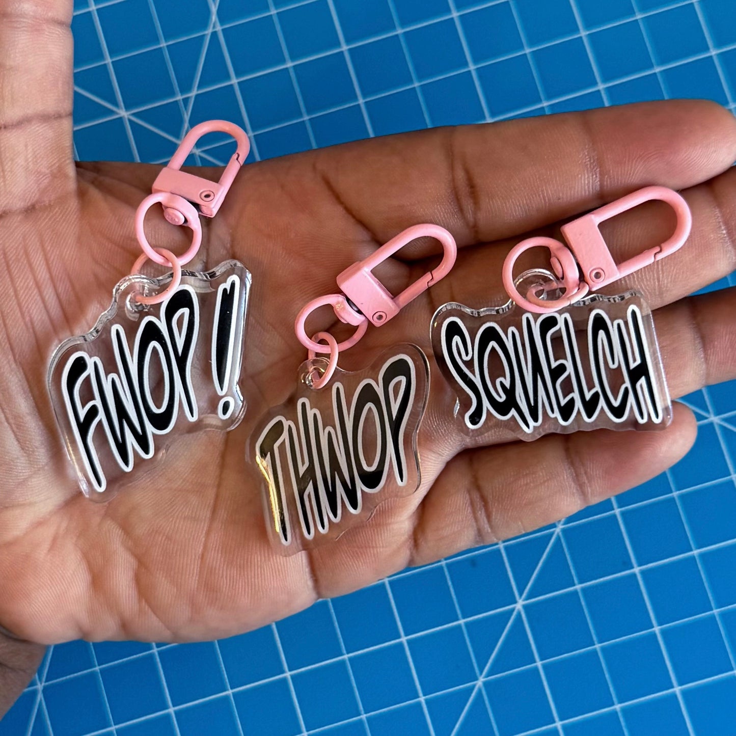 Sound Effects Keychain Set