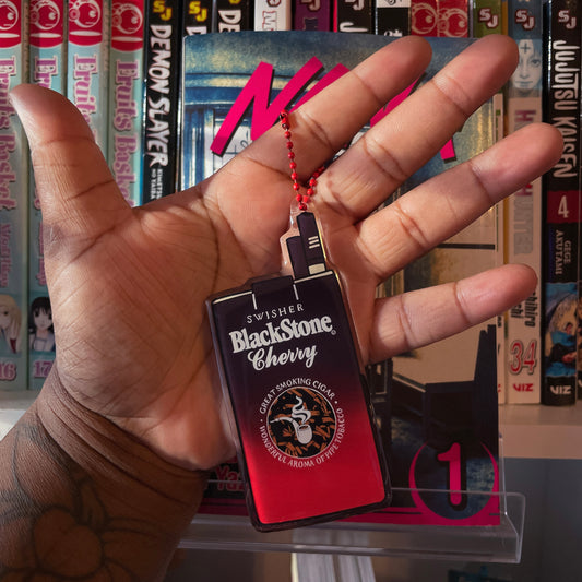 Black Stones Keychain