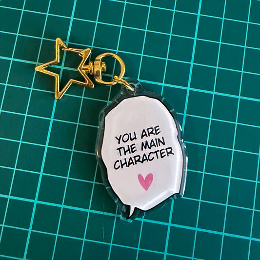 Main Character keychain
