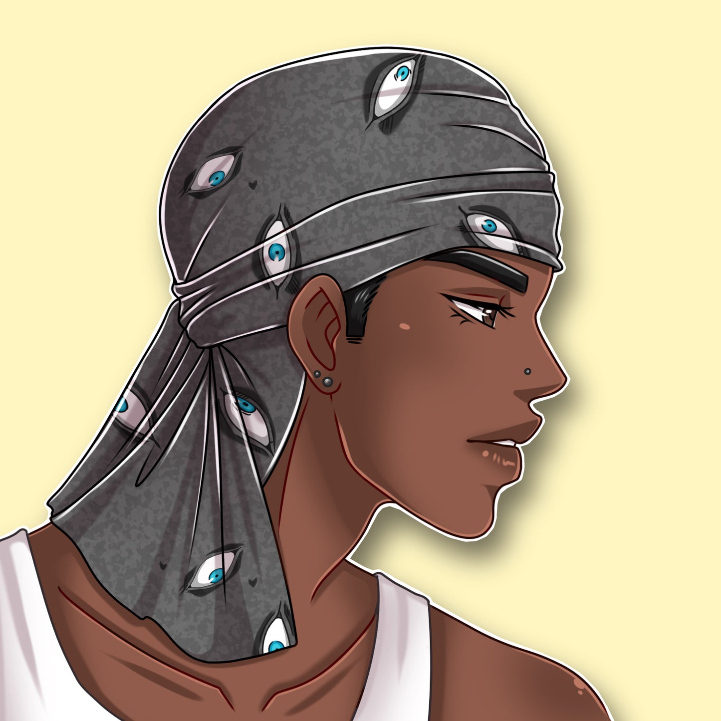 Six eyes Durag (Velvet)