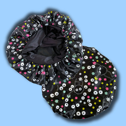 Soot Sprite Satin Bonnet w/tie